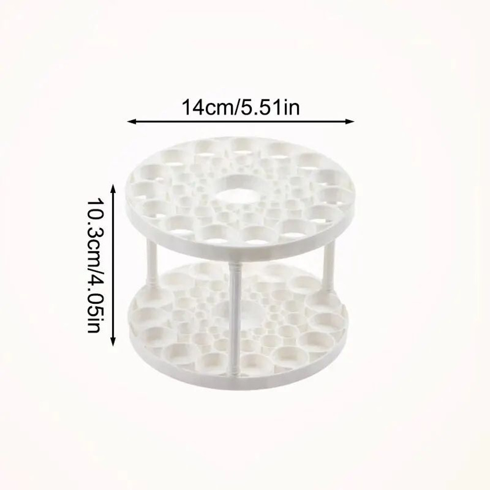 Makeup Brush Storage Rack Desktop Cosmetics Storage Rack Lipstick  Brush Organizer For Dressing Tab 5