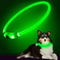Pet Dog LED Light Collar Luminous AntiLost Dog Collar USB Rechargeable Dog Necklace Collar 7