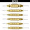 Heavy Duty Damaged Screw Extractor Set Double Head Bolt Extractor Tools For Easy Out Broken  Stripp 4