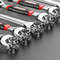 Universal Multi Functional Socket Wrench Set With Non Slip Handle  Rotating Bone Design 4
