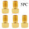 Premium Presta To Schrader Golden Valve Adapter Valve Adapter Bike Valve Converter Bicycle Accessor 7