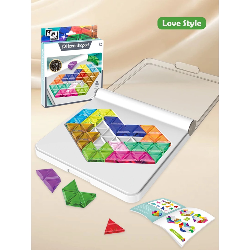 Advanced Logical Thinking Training Fun Tabletop Games Multiple Shapes Colors Premium Puzzle Toys Gi 7