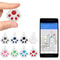 Portable Mini Cat Dog Pet Tracking Locator Antilost Tracking Device With Bluetooth Hidden GPS For 0