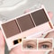 3Color Brow Powder Set With Brush LongLasting Waterproof NaturalLooking Eyebrow Makeup Kit For De 2