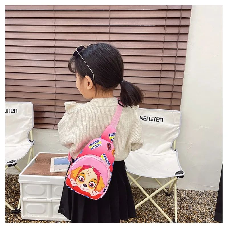 Paw Patrol Chest Bag For Kids  Mini Outdoor Shoulder Bag For Boys  Girls Costume Accessories Studen 1