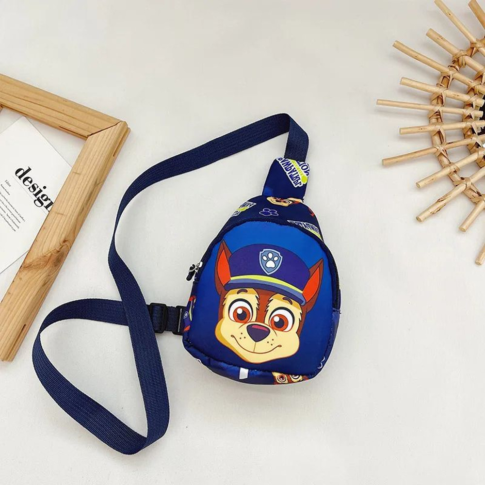 Paw Patrol Chest Bag For Kids  Mini Outdoor Shoulder Bag For Boys  Girls Costume Accessories Studen 4