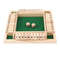 Deluxe Four Sided 10 Numbers Shut The Box Board Game  Dice Drinking Party Game For Adults Families  0