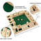 Deluxe Four Sided 10 Numbers Shut The Box Board Game  Dice Drinking Party Game For Adults Families  3