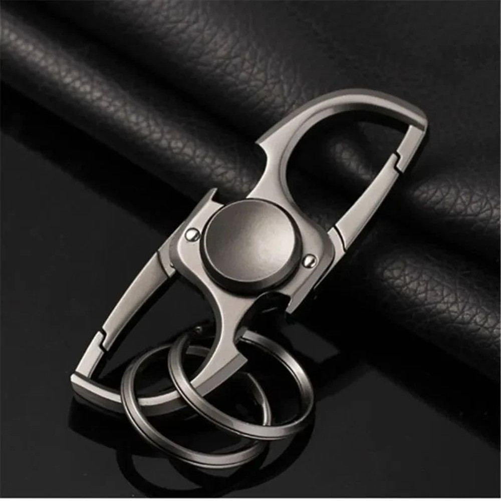 3in1 Fidget Spinner Toy AntiAnxiety Stress Reliever Keychain Bottle Opener Durable Zinc Alloy Hand  4