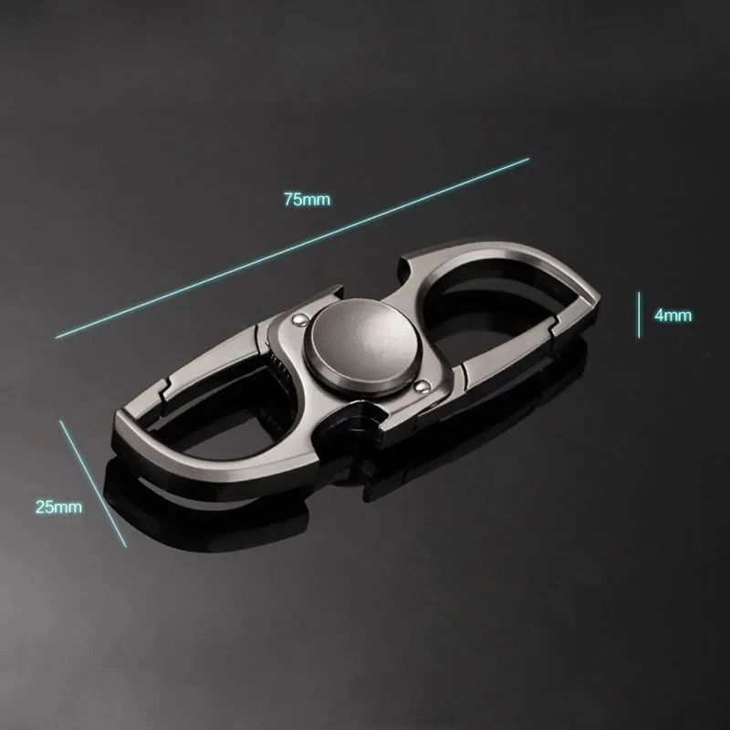 3in1 Fidget Spinner Toy AntiAnxiety Stress Reliever Keychain Bottle Opener Durable Zinc Alloy Hand  5
