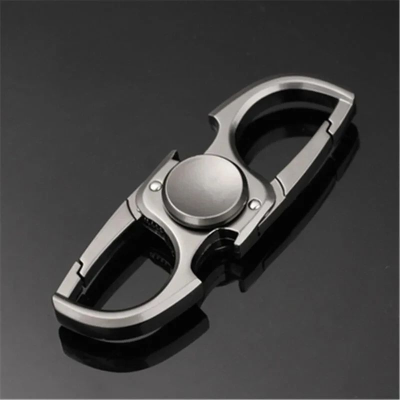 3in1 Fidget Spinner Toy AntiAnxiety Stress Reliever Keychain Bottle Opener Durable Zinc Alloy Hand  6