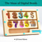 Magnetic Digital Bead Maze Children Puzzle Practice Concentration Training Game For Kids Fun Educat 8