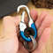 Stainless Steel Keychain Buckle For Men HeavyDuty Key Ring Hook Outdoor Carabiner Clip For Climbing 3