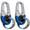 Stainless Steel Keychain Buckle For Men HeavyDuty Key Ring Hook Outdoor Carabiner Clip For Climbing 4
