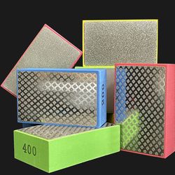 diamond hand polishing pads, tile, glass, stone & marble abrasive grinding block pad, sanding disc polisher tools