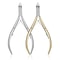 Stainless Steel Nail Cuticle Cutter Blade Nipper Trimmer Clipper Scissor For Fingernail Toenail Man 4