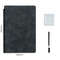 Reusable Whiteboard Notebook Set With Pen Erasing Cloth Leather Memo Pad Weekly Planner Portable St 1