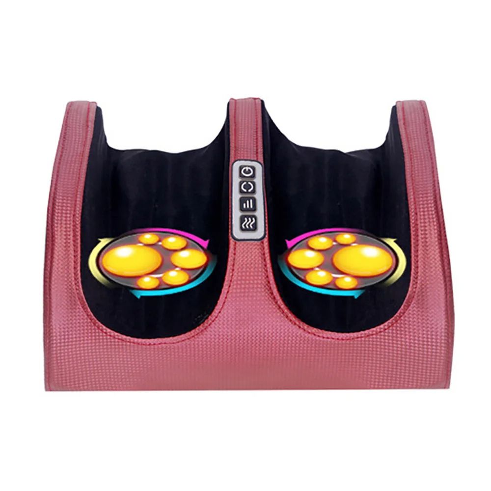 Electric Foot Massager With Heating Therapy Kneading Hot Compression For Muscle Relaxation Pain Rel 8