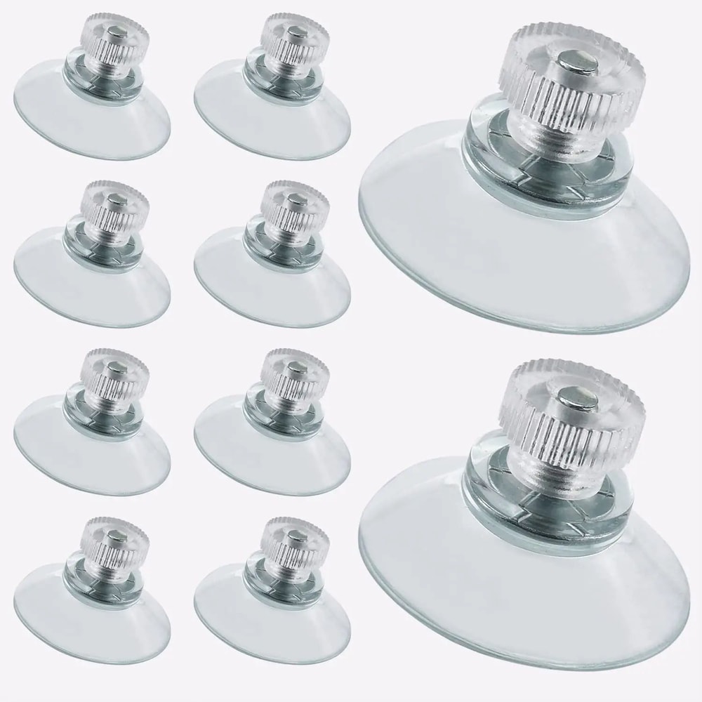 Clear Suction Cups With Screws Strong Vacuum Suction Cup Holders For Bathroom Kitchen Office Transp 0