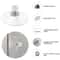 Clear Suction Cups With Screws Strong Vacuum Suction Cup Holders For Bathroom Kitchen Office Transp 2