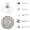 Clear Suction Cups With Screws Strong Vacuum Suction Cup Holders For Bathroom Kitchen Office Transp 2