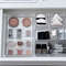 Unlimited Desk Drawer Organizers Set Clear Acrylic Plastic Bathroom Storage Bins Transparent Makeup 4