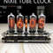 IN8 Nixie Glow Tube Clock 4 Digit Solid Wood Desk Alarm Digital IN8 Glow Tube USB Power Plug In Des 0