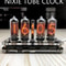 IN8 Nixie Glow Tube Clock 4 Digit Solid Wood Desk Alarm Digital IN8 Glow Tube USB Power Plug In Des 0