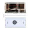 Bathroom Mirror Smart LED Vanity Mirror Wall Mounted With Bluetooth Digital Display Back Front Lit 8