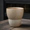 Retro Japanese Rough Pottery Espresso Kung Fu Tea Cup Ceramic Water Cup For Home Office 4