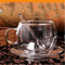Heat Resistant Double Layer Glass Coffee Cup With Handle Transparent Borosilicate Water Tea Milk Ju 6