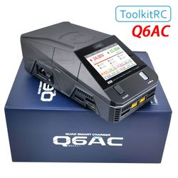 toolkitrc charger dc 4ch output with 65w usb-a & type-c – lipo (1-6s), nimh (1-16s), pb (1-10s) ips charger