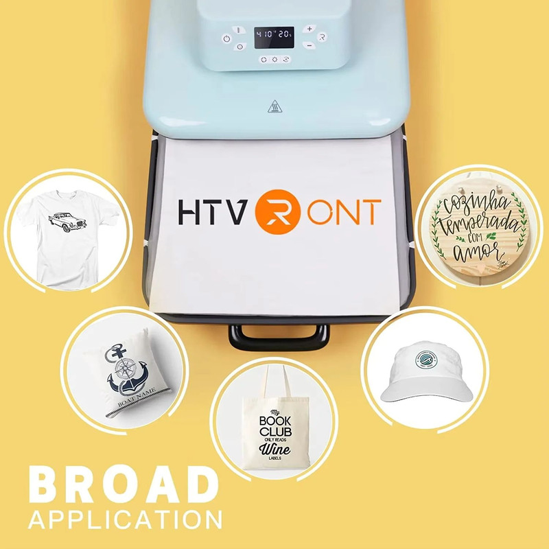 Automatic Heat Press One Key Auto Pressure DIY Sublimation  Iron On HTV Machine For Crafts T Shirts 3