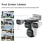 Four Screens WiFi Security Camera Outdoor Optical Zoom Auto Tracking 4 Lens Waterproof Night Vision 1