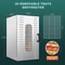 Stainless Steel Food Dehydrator Commercial Dehydrators Dryer For Fruit Meat Jerky Herbs Adjustable 4