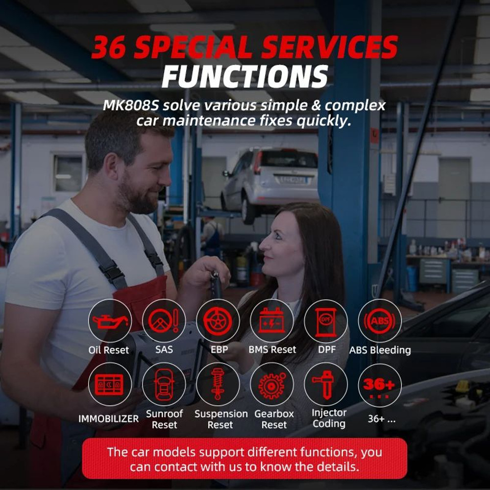 Car Diagnostic Tool Scanner With Bidirectional Control TPMS Full System Diagnosis 3