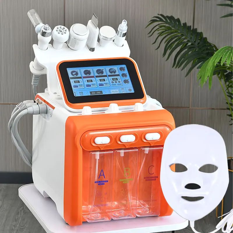 Multi Function Hydro Facial Machine Aqua Peeling Skin Scrubber Oxygen Jet Dermabrasion 1