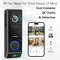 Dual Lens Video Doorbell WirelessBattery Wired Power 2K Resolution 2Way Audio Voice Changer AI Huma 0