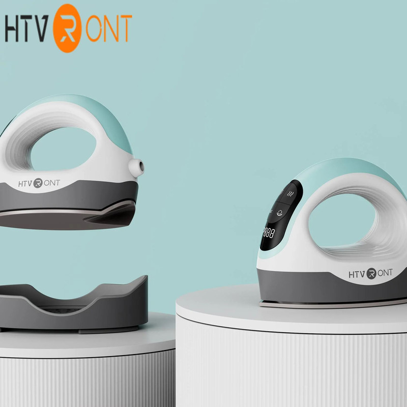 3rd Gen Mini Heat Press Machine CeramicCoated Plate For TShirts Shoes Hats Adjustable Curved Flat 0