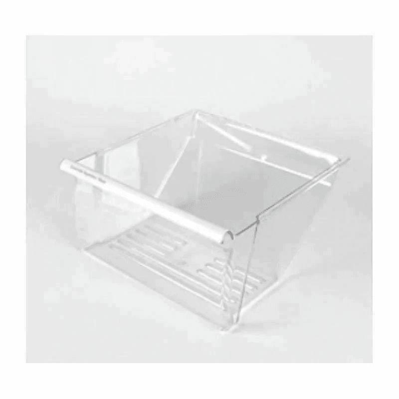 Lower Clear Crisper Pan Compatible With Whirlpool Refrigerator Replacement Vegetable Drawer Bin For 1