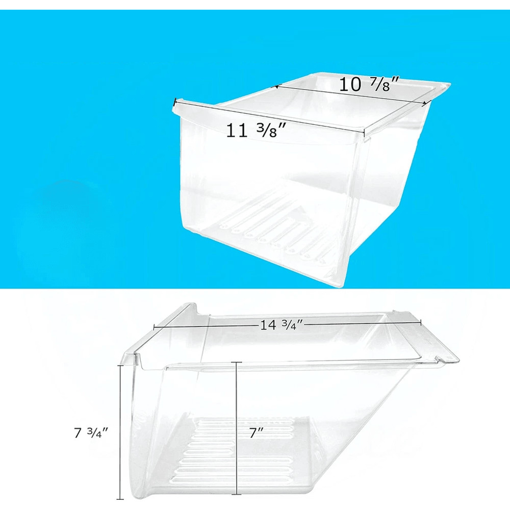 Frigidaire Refrigerator Crisper Drawer Replacement Compatible With HighQuality Refrigerator Drawer 3