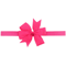 Newborn Baby Girl Headbands Soft Elastic Nylon Infant Toddler Bow Hair Band Set 5