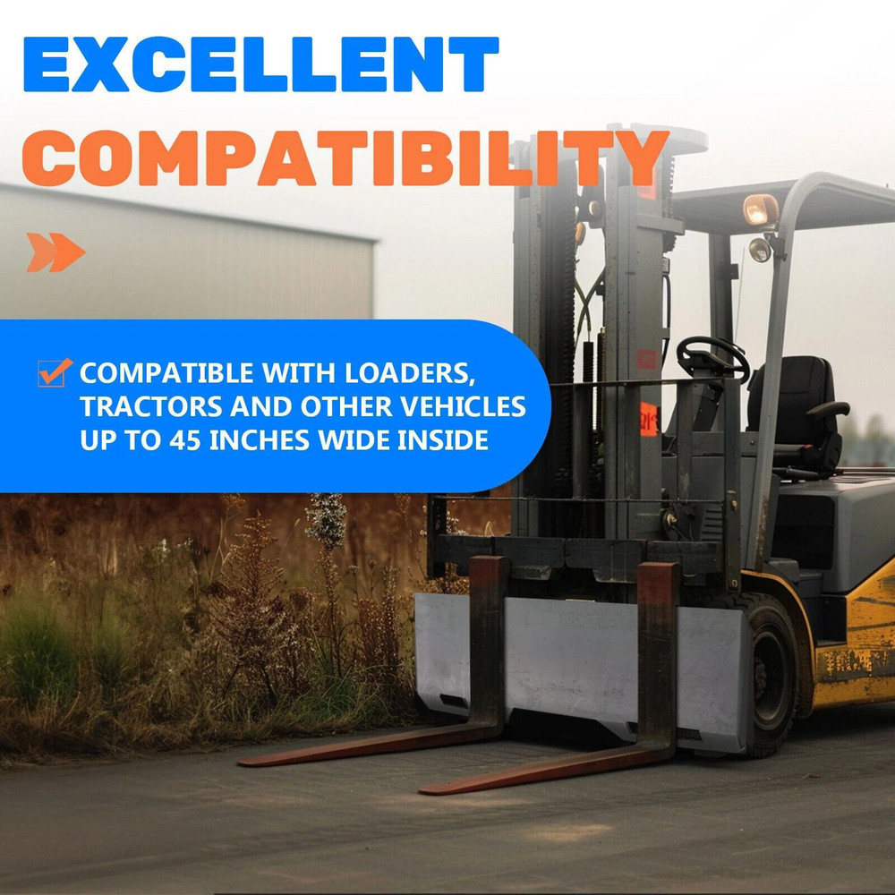 12 Thick Skid Steer Mount Plate Adapter Quick Tach Attachment For Loaders HeavyDuty Metal Constru 14