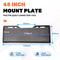 12 Thick Skid Steer Mount Plate Adapter Quick Tach Attachment For Loaders HeavyDuty Metal Constru 8