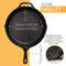 Utopia Kitchen PreSeasoned 125 Inch Cast Iron Skillet Multipurpose Use For Stovetop Oven Grill 3