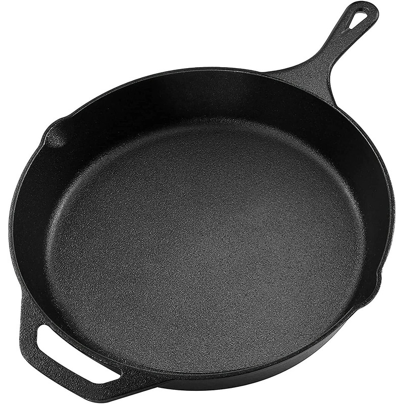 Utopia Kitchen PreSeasoned 125 Inch Cast Iron Skillet Multipurpose Use For Stovetop Oven Grill 7
