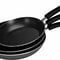 Utopia Kitchen 3 Piece Nonstick Frying Pan Set 8 95 11 Inch Induction Bottom Copper Ceramic Cookwa 3
