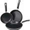 Utopia Kitchen 3 Piece Nonstick Frying Pan Set 8 95 11 Inch Induction Bottom Copper Ceramic Cookwa 5