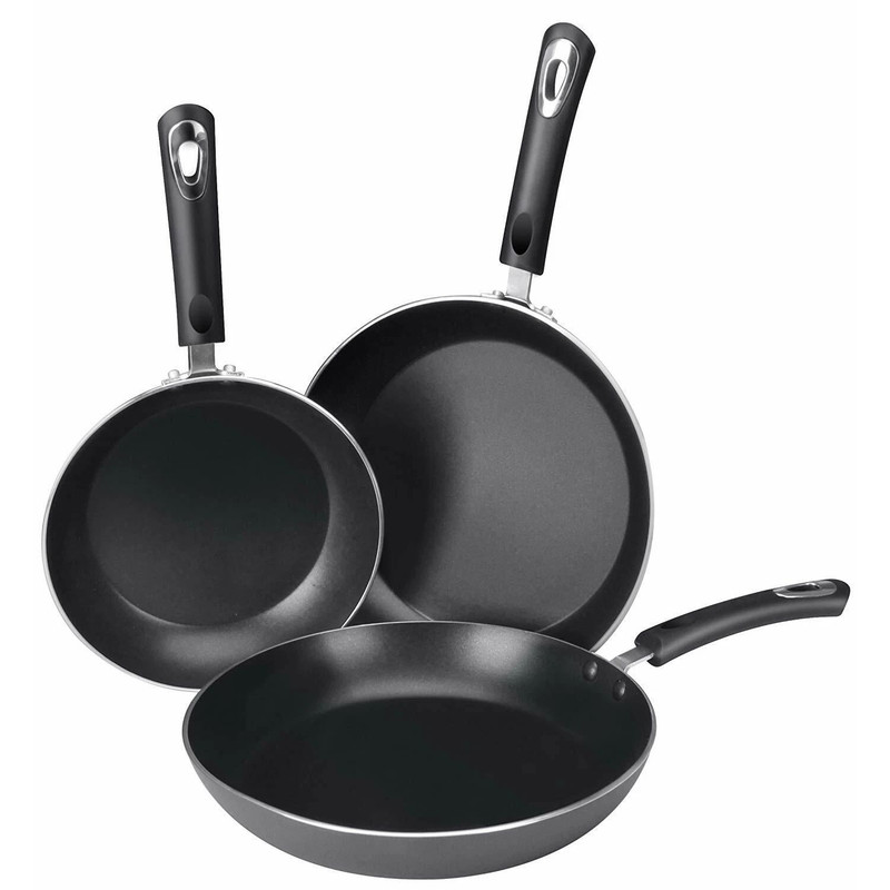 Utopia Kitchen 3 Piece Nonstick Frying Pan Set 8 95 11 Inch Induction Bottom Copper Ceramic Cookwa 5