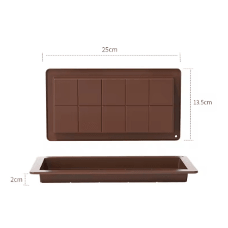 Chocolate Molds Bakeware Cake Molds High Quality Square Ecofriendly Silicone Mold DIY 1PC Food Grad 6